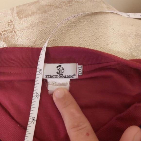 XXXL Sergio Maldini Men's T-Shirt - Picture 2 of 6